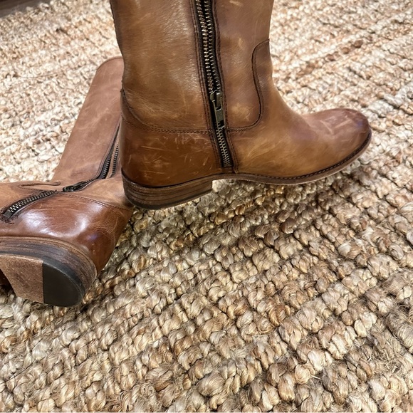 FRYE Melissa Inside Zip Boot COGNAC 7.5 - Picture 11 of 16
